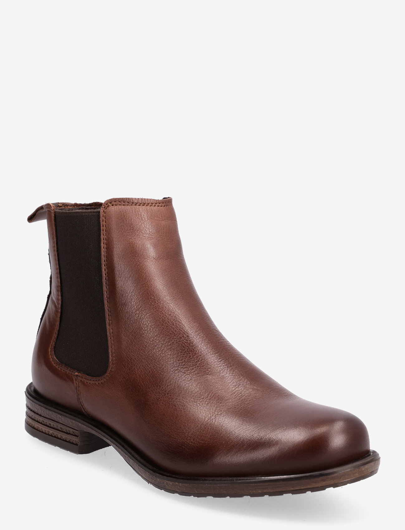 Bianco - BIADANELLE Chelsea Boot Leather - everyday style - dark brown - 0
