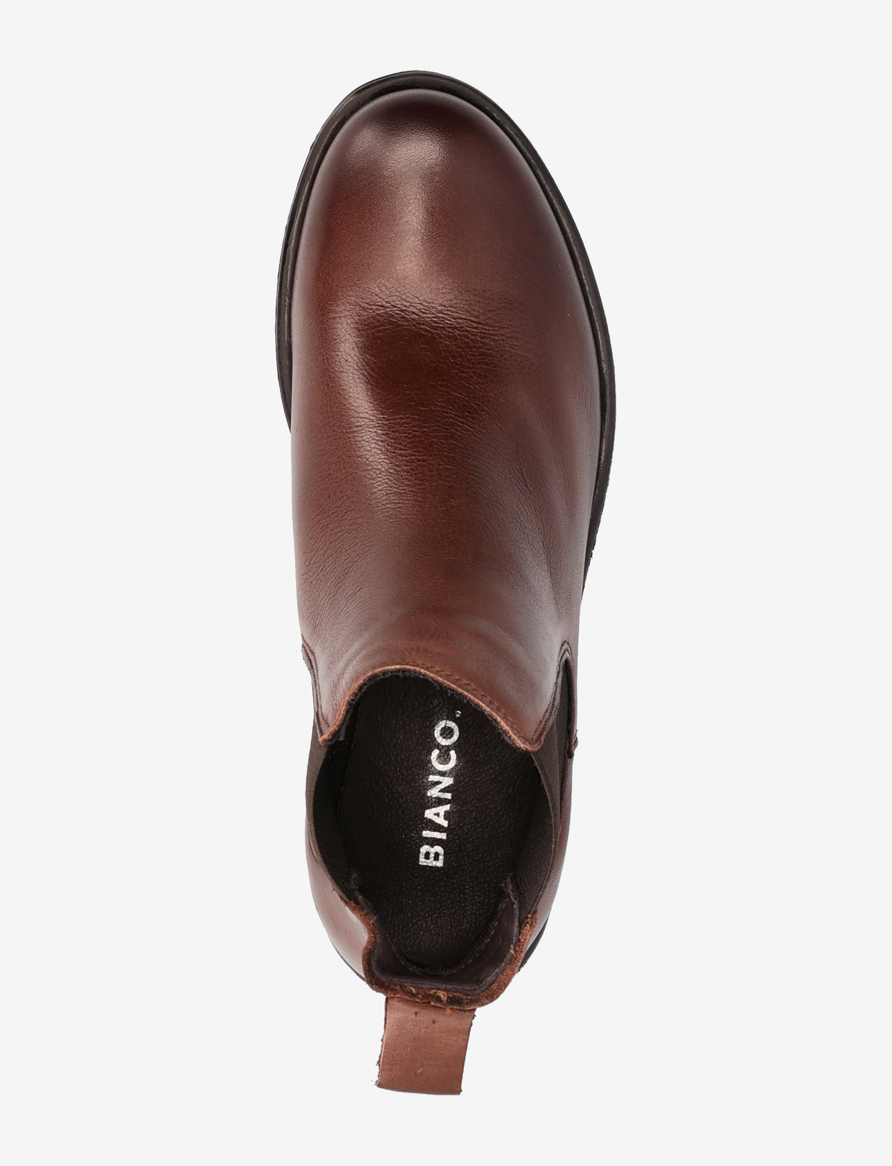 Bianco - BIADANELLE Chelsea Boot Leather - everyday style - dark brown - 3