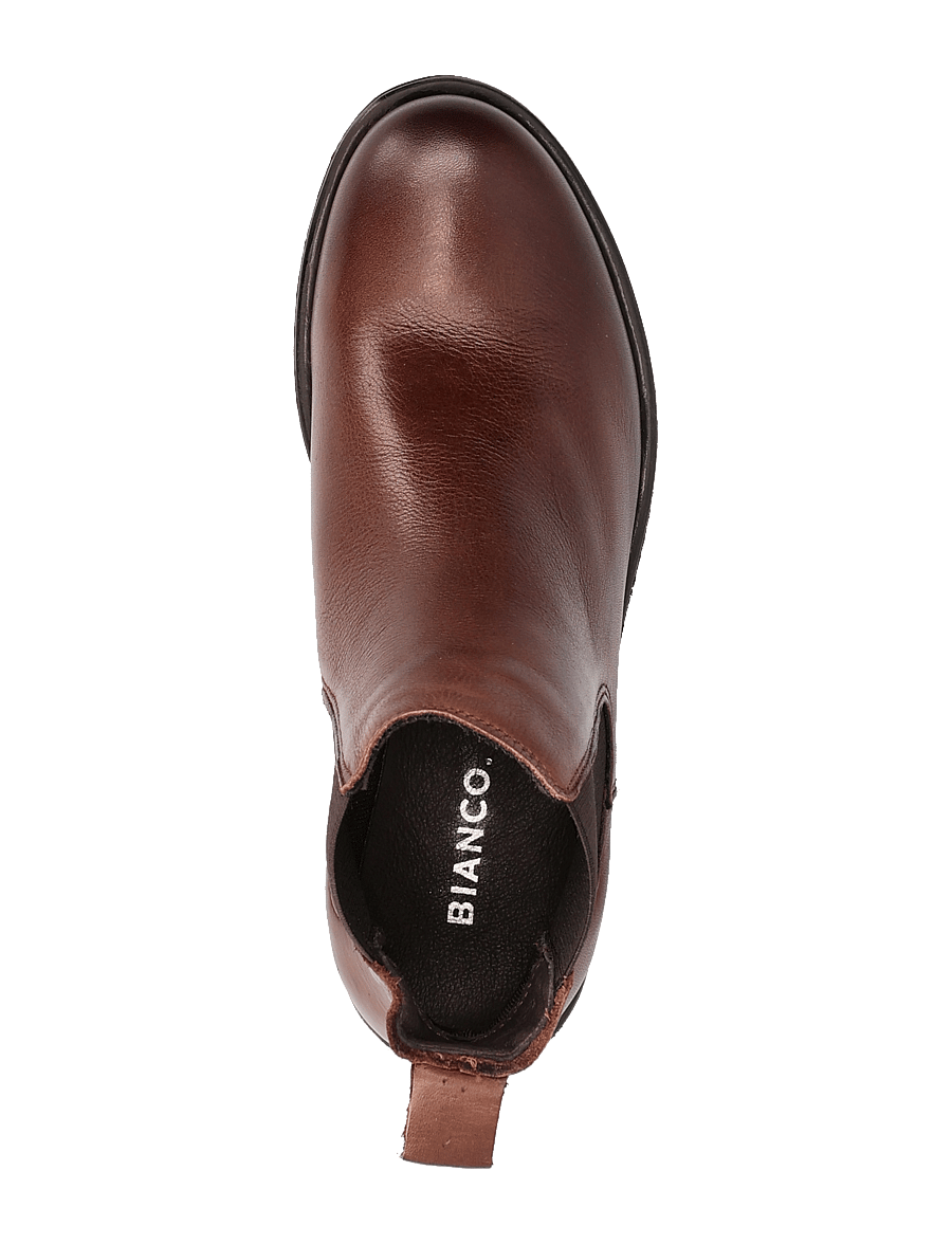Bianco - BIADANELLE Chelsea Boot Leather - chelsea boots - dark brown - 3