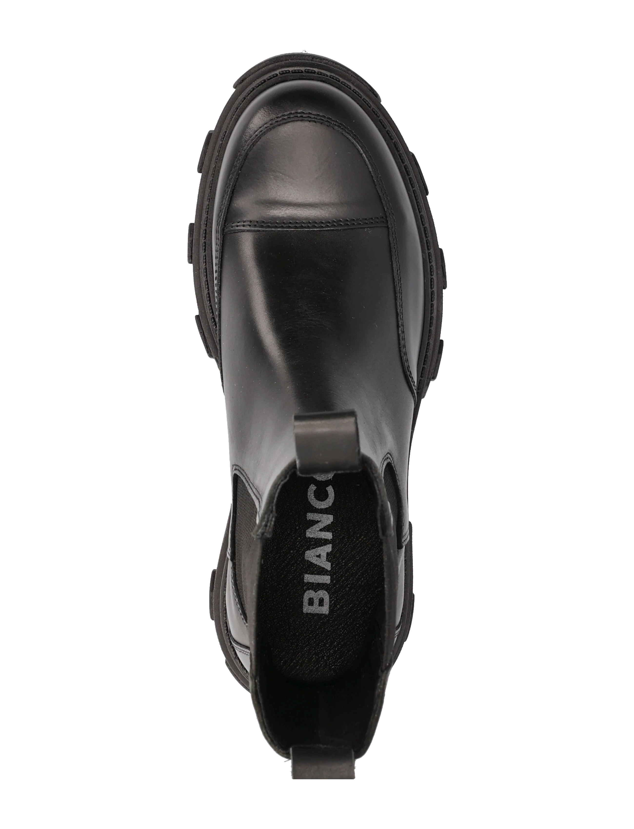 Bianco - BIAGINNY High Chelsea Boot Crust - black - 3