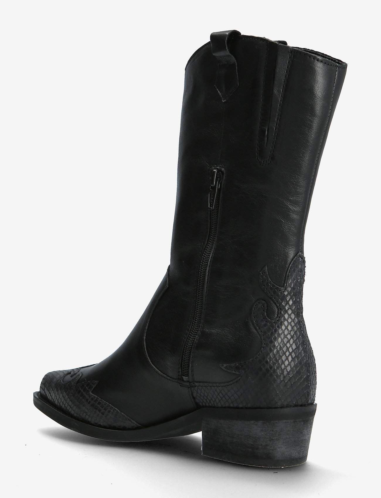 Bianco - BIADELORA Western Long Boot - black - 2