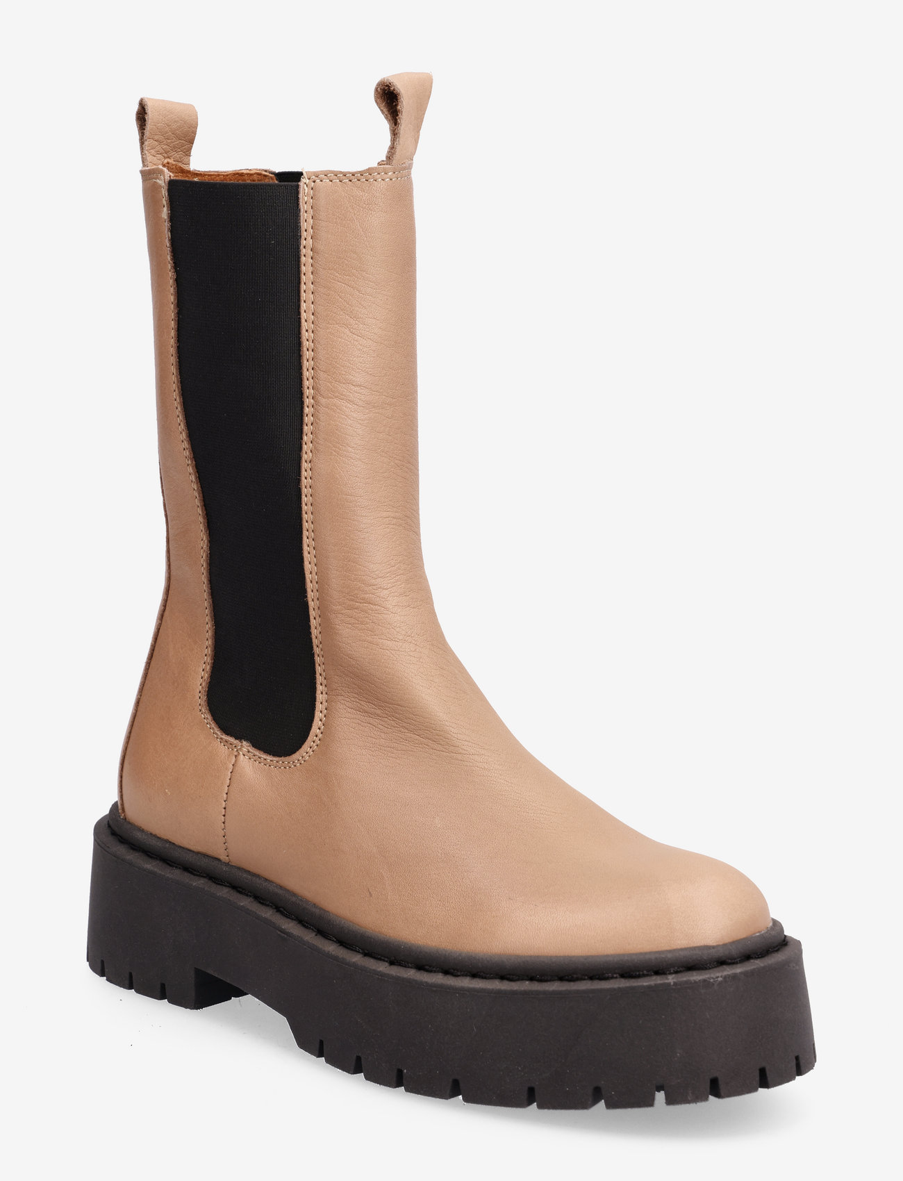 Bianco - BIADEB Long Boot - chelsea boots - taupe - 0