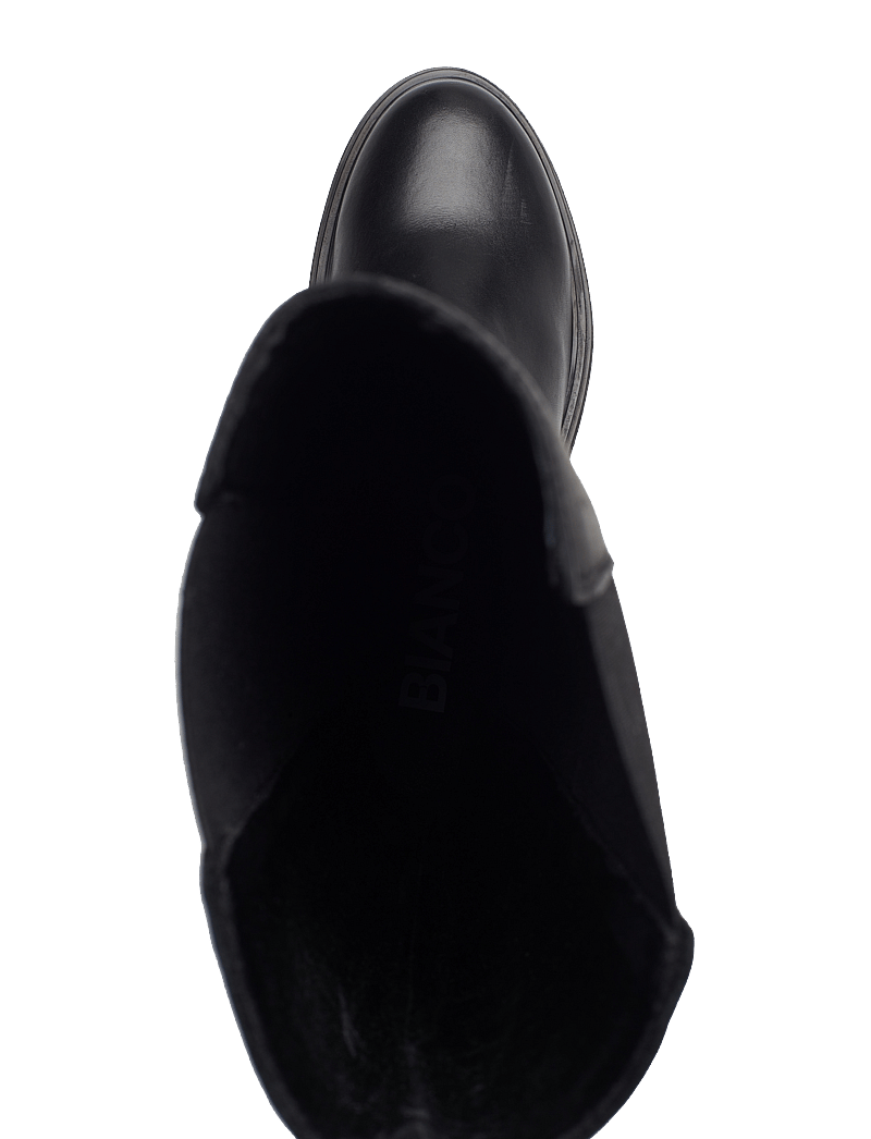 Bianco - BIADARLENE Chelsea Long Boot Leather - black - 3