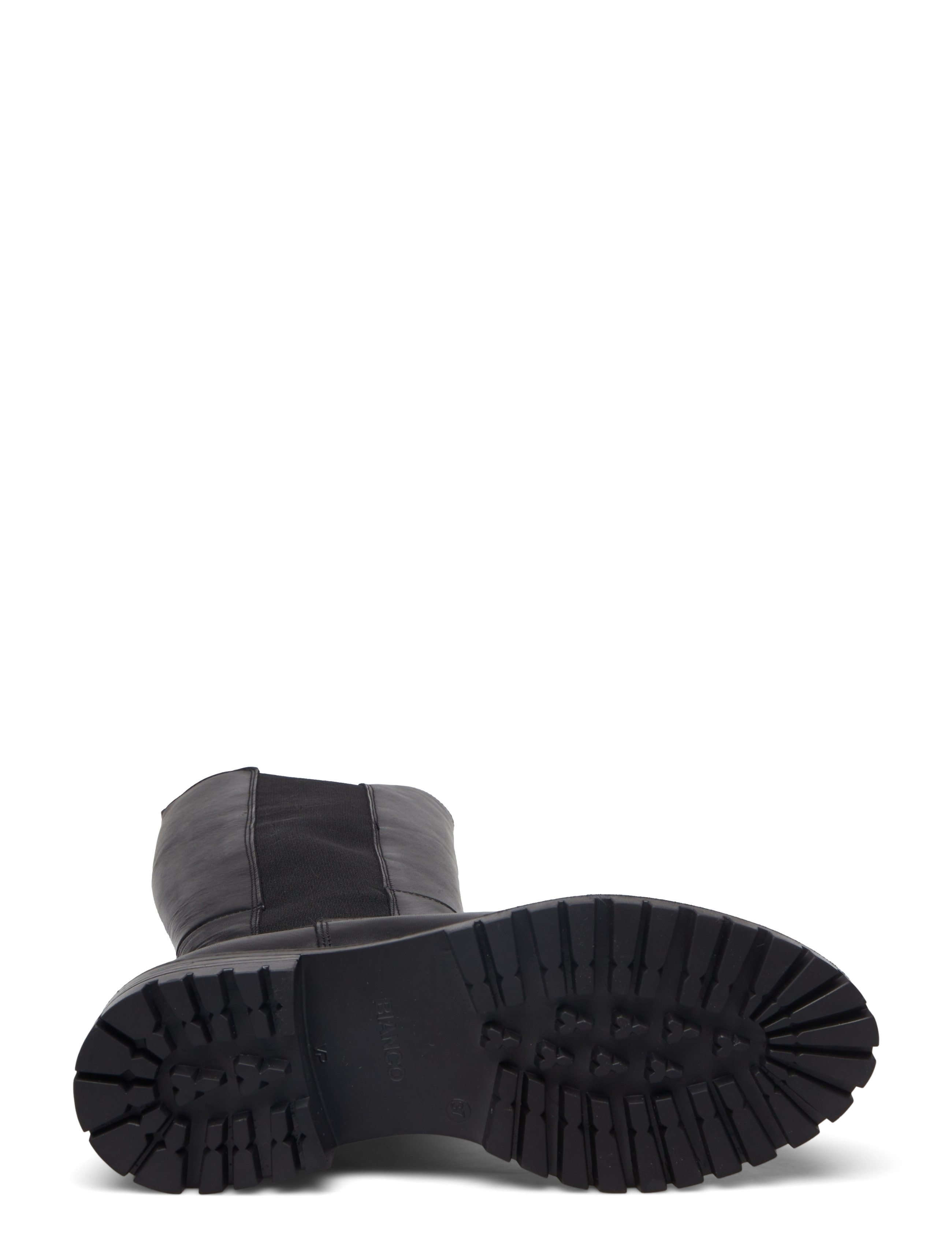 Bianco - BIADARLENE Chelsea Long Boot Leather - black - 4