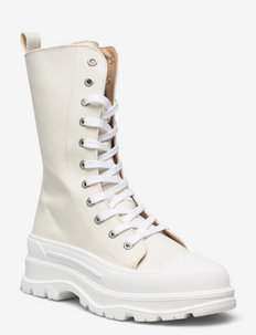 BIAFELICIA Laced Up Boot, Bianco