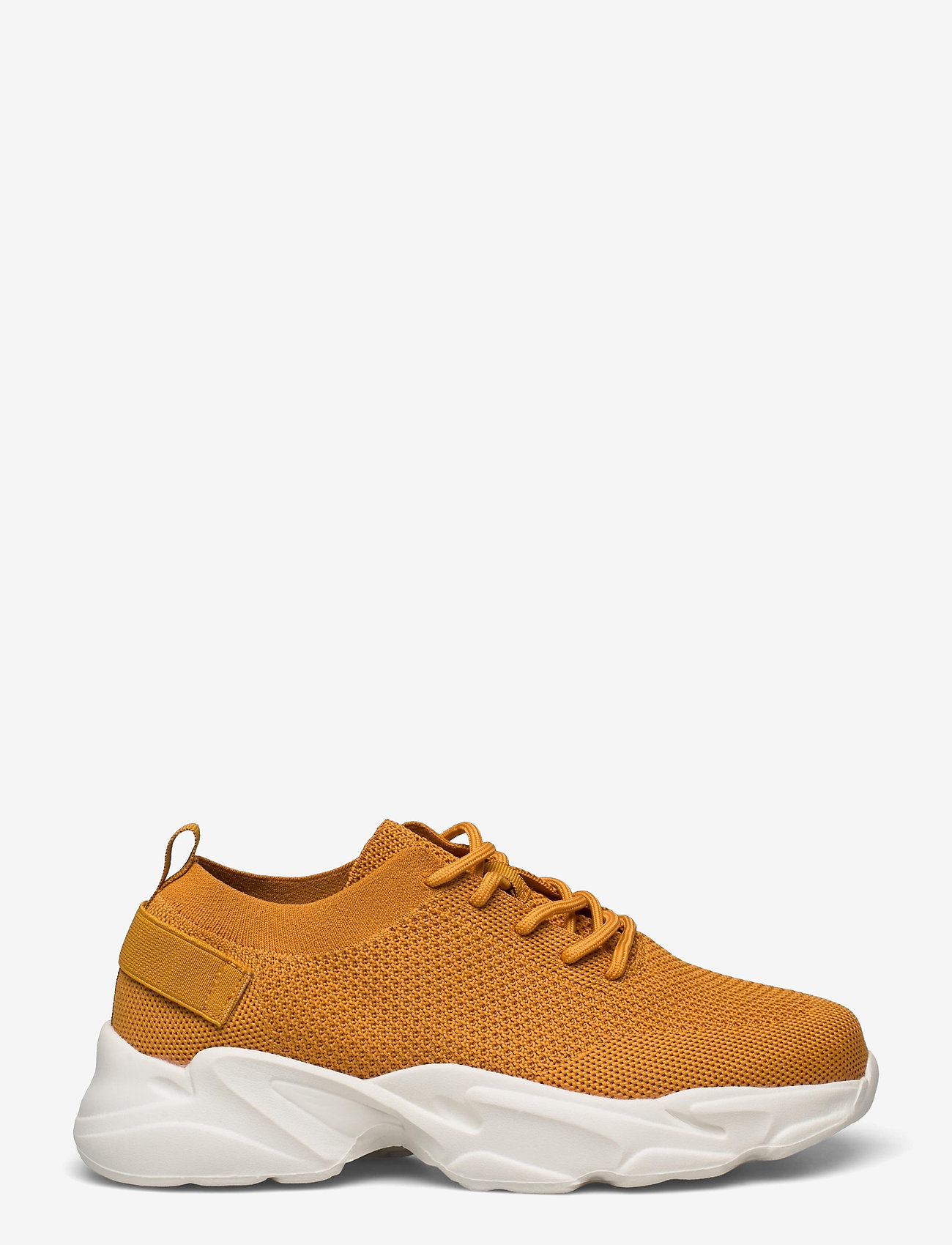 Bianco - BIACASE Laced Knit Sneaker - mustard 4 - 1
