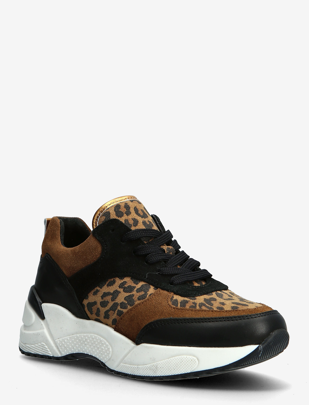 BIADAMARA Suede Sneaker - COGNAC