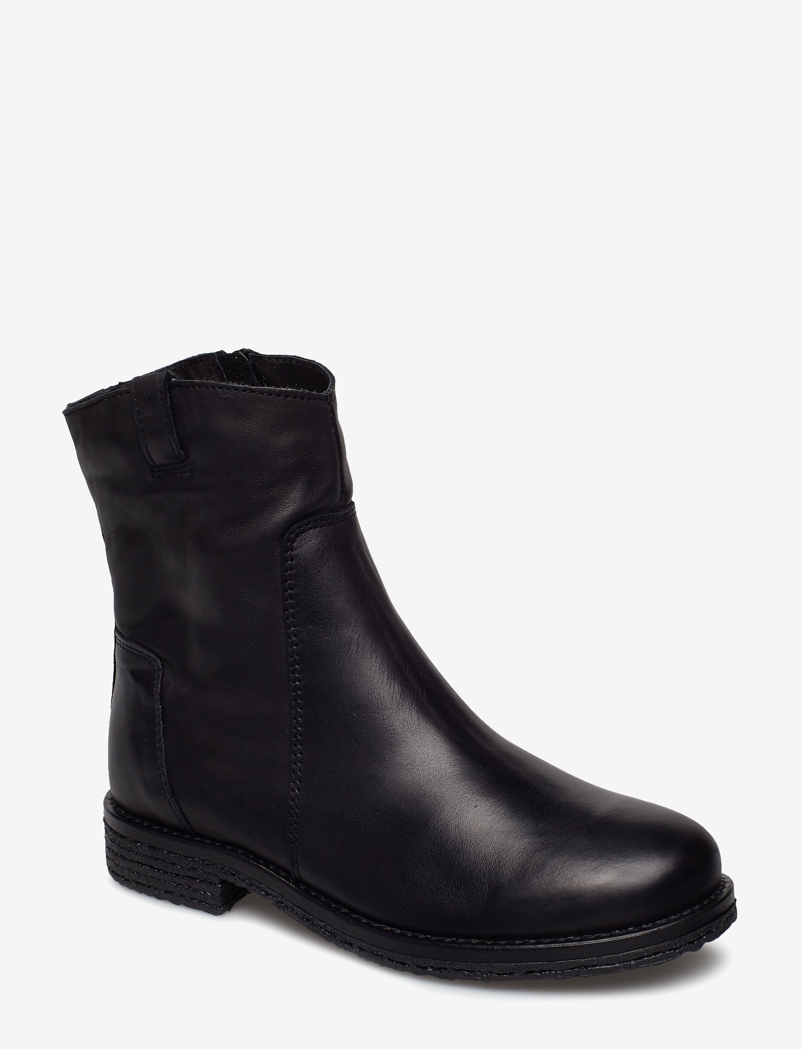 Bianco BIAATALIA Winter Leather Boot - Boots - BLACK / black