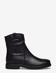 Bianco - BIAATALIA Winter Leather Boot - flat ankle boots - black - 2