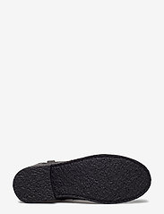 Bianco - BIAATALIA Winter Leather Boot - flate ankelstøvletter - black - 4