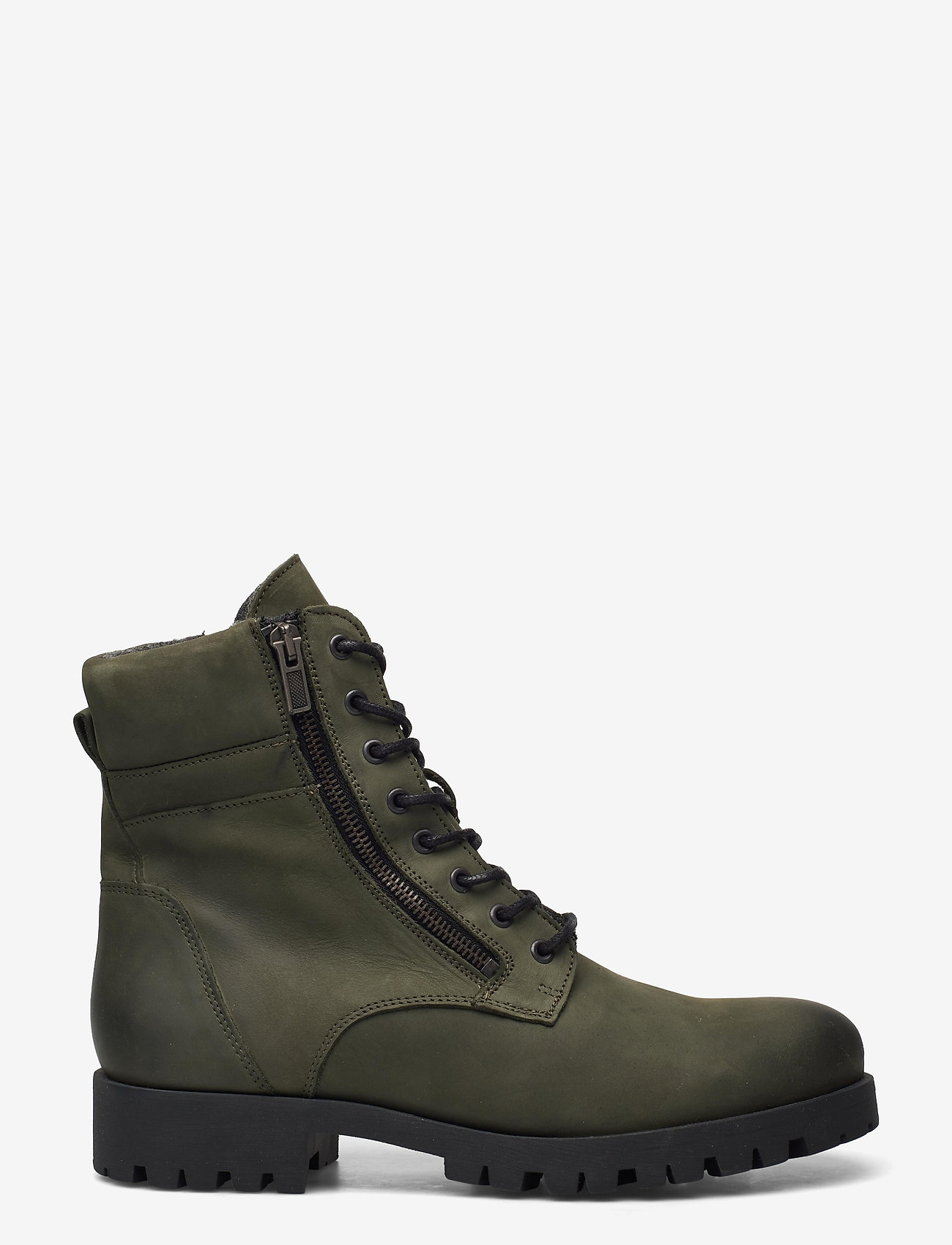 Bianco - BIACOLLINS Winter Leather Boot - army green 2 - 1