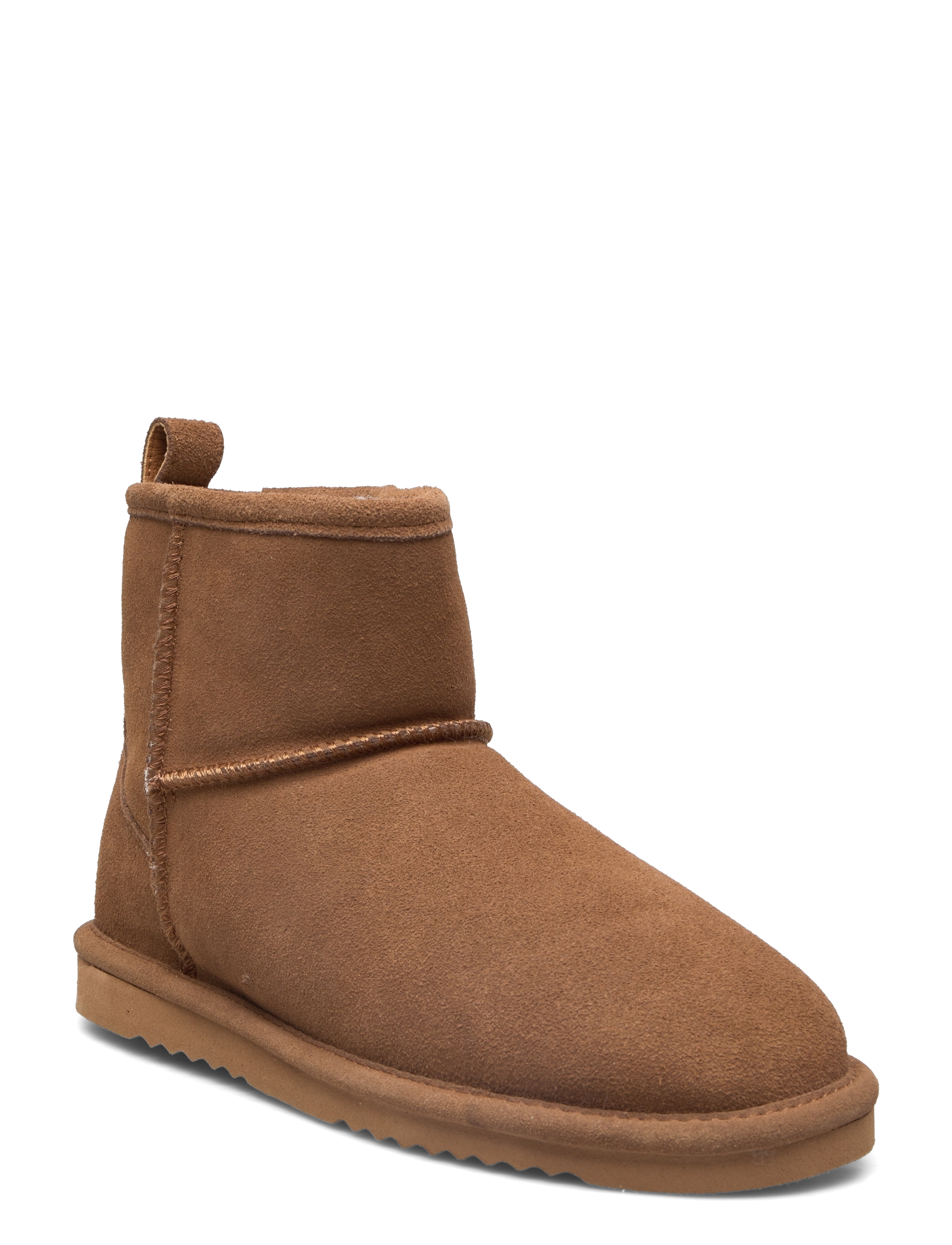 BIADALISAY Short Warm Boot - COGNAC 1