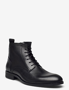 BIABYRON Leather Lace Up Boot, Bianco