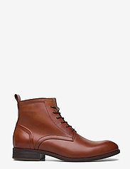 Bianco - BIABYRON Leather Lace Up Boot - med snøring - brandy - 1