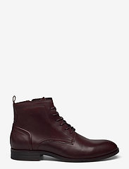 Bianco - BIABYRON Leather Lace Up Boot - støvler med snøre - dark brown 6 - 1
