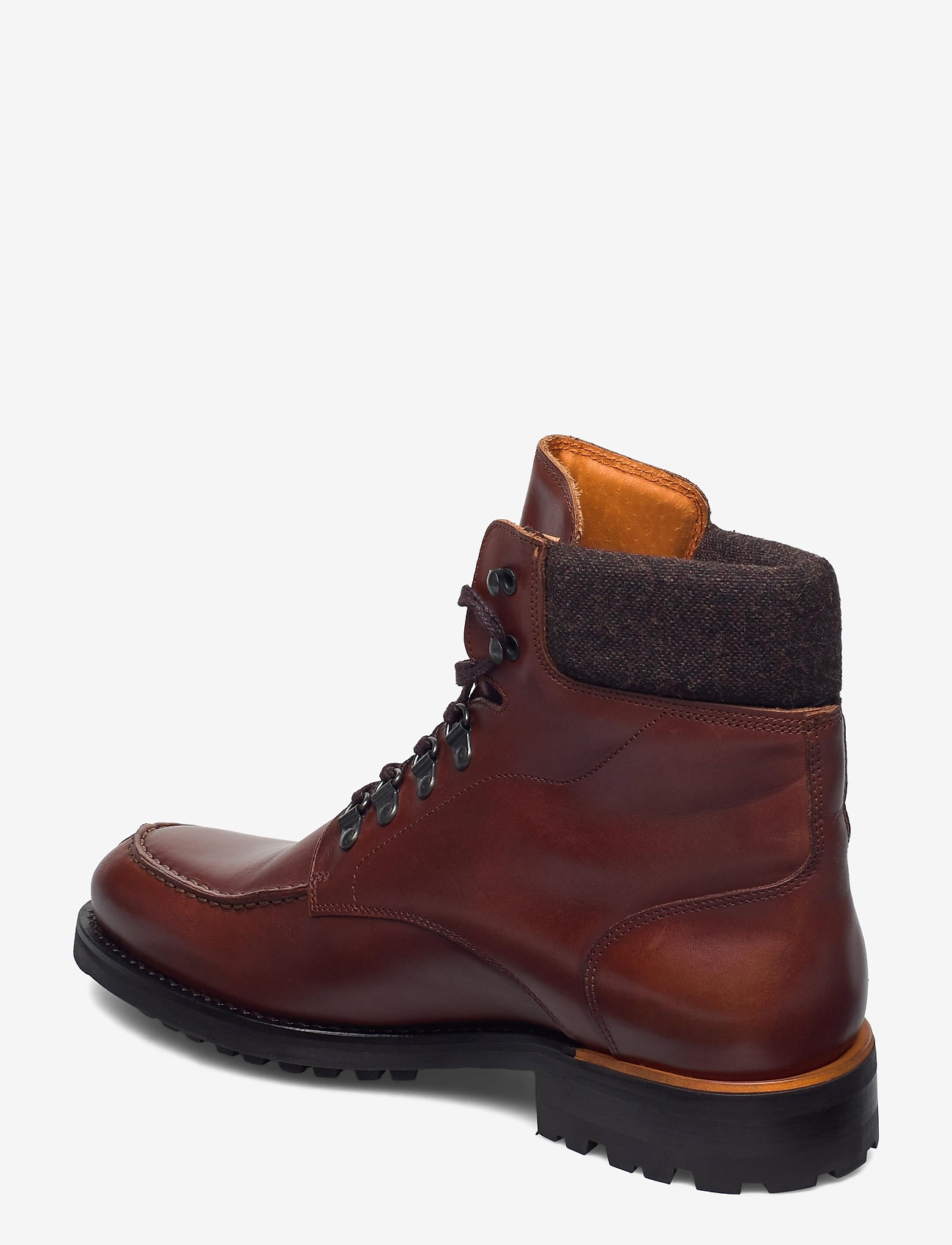 Bianco - BIACARNEY Tweed Boot - cognac - 2