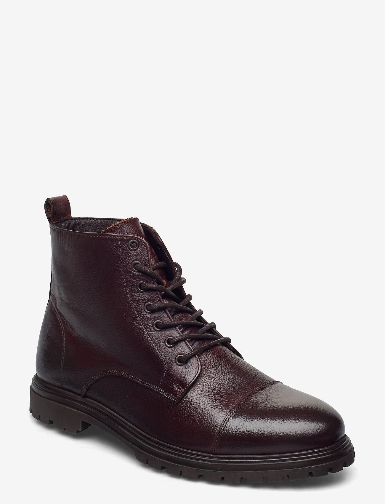 BIACARLO Leather Boot - COGNAC