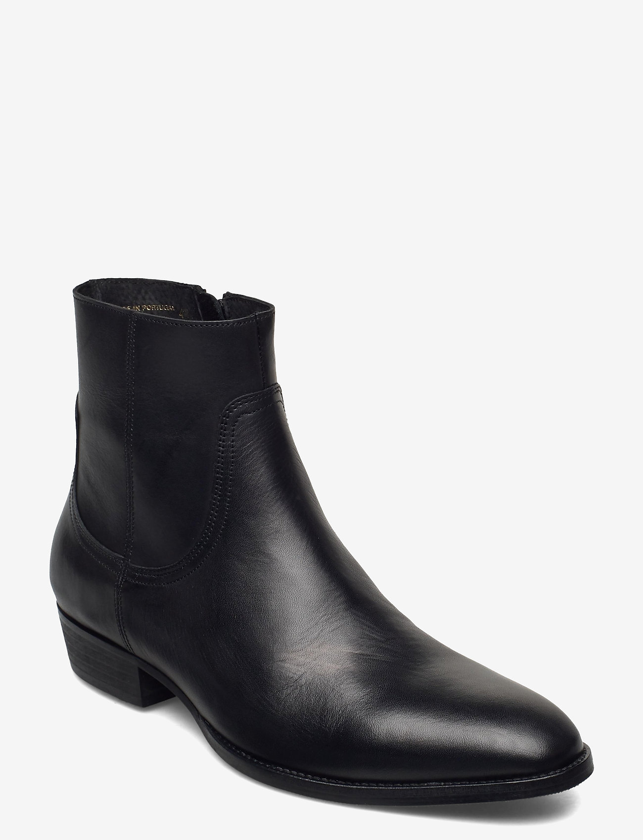 Bianco - BIABECK Leather Boot - fødselsdagsgaver - black - 0