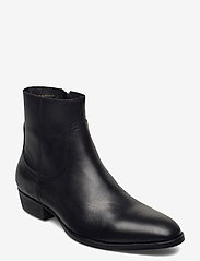 BIABECK Leather Boot - BLACK