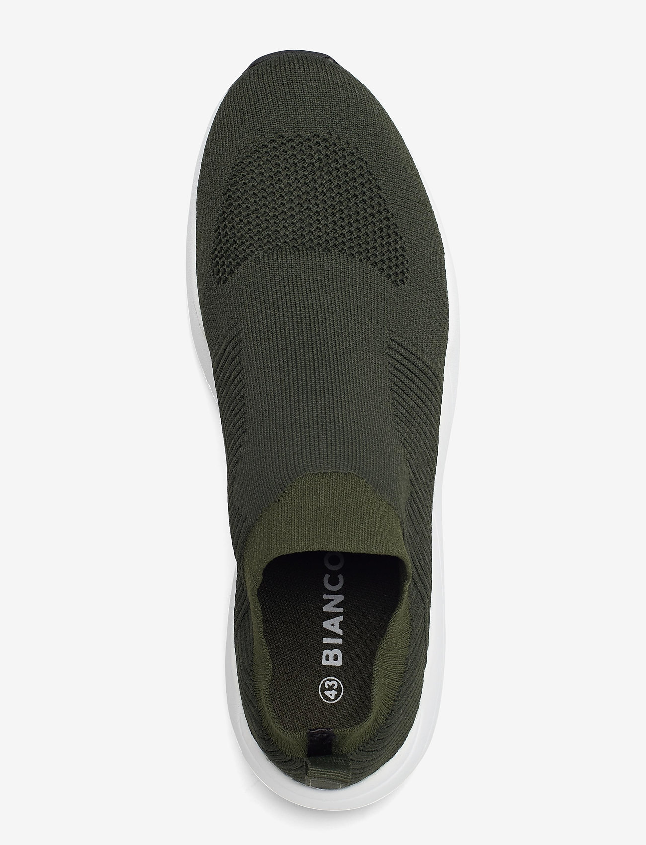 Bianco - BIACAREW Knit Sneaker - army green 4 - 3