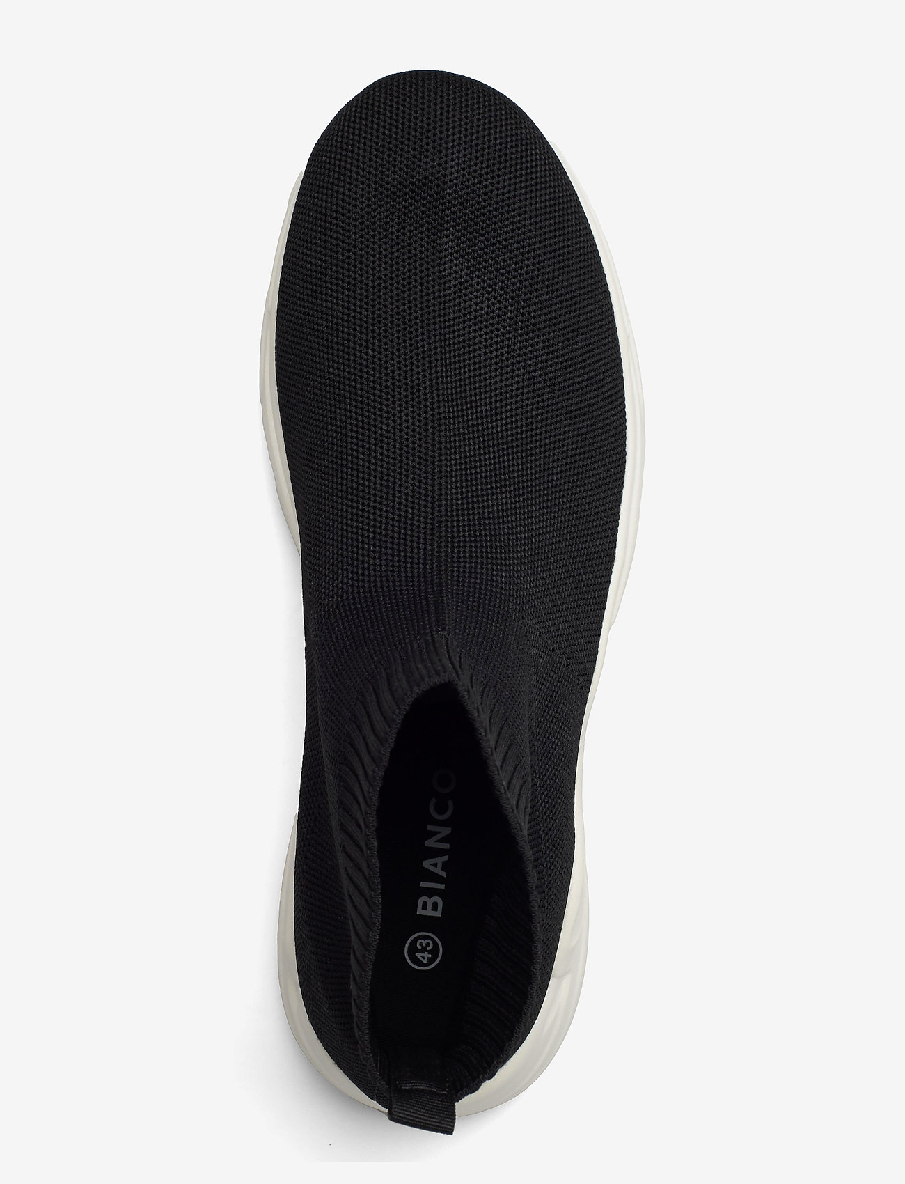 Bianco - BIACASE Hightop Sock Sneaker - black 4 - 3