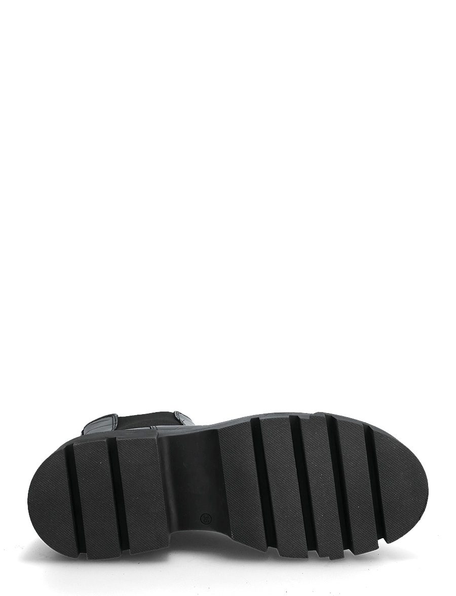 Bianco - Tini Chelsea Boot #C - stövletter - black croco - 4