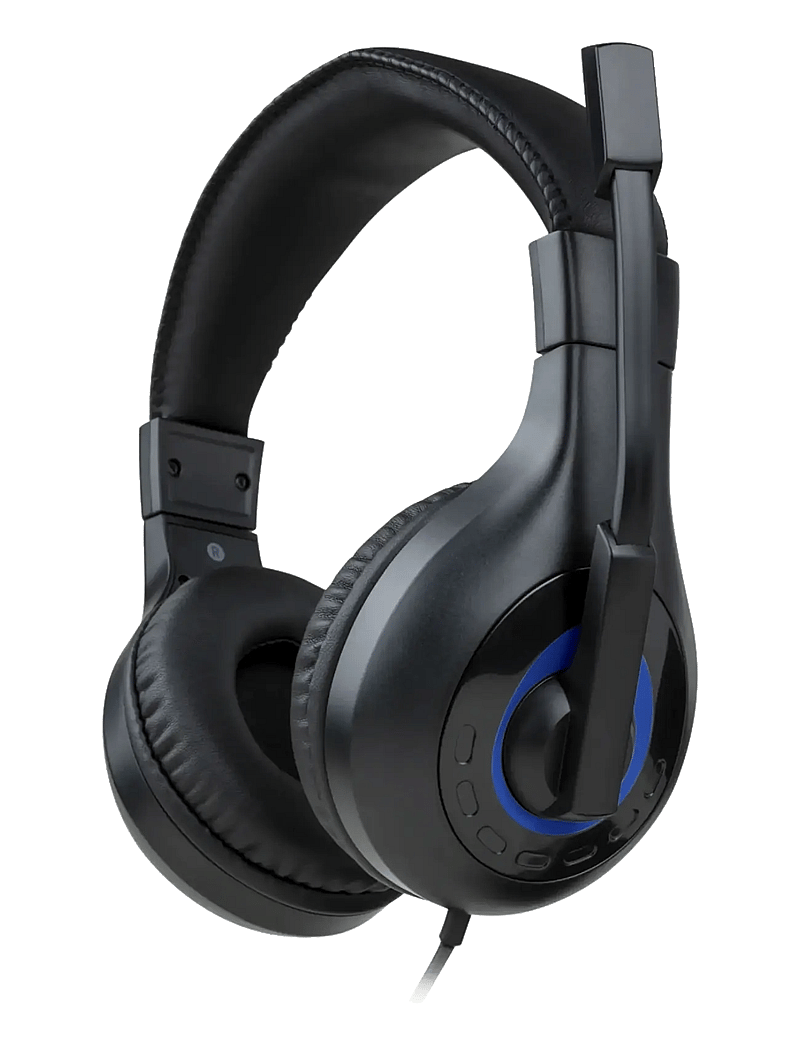 BIG BEN - WIRED STEREO HEADSET V1 BLACK - headsets - black - 1