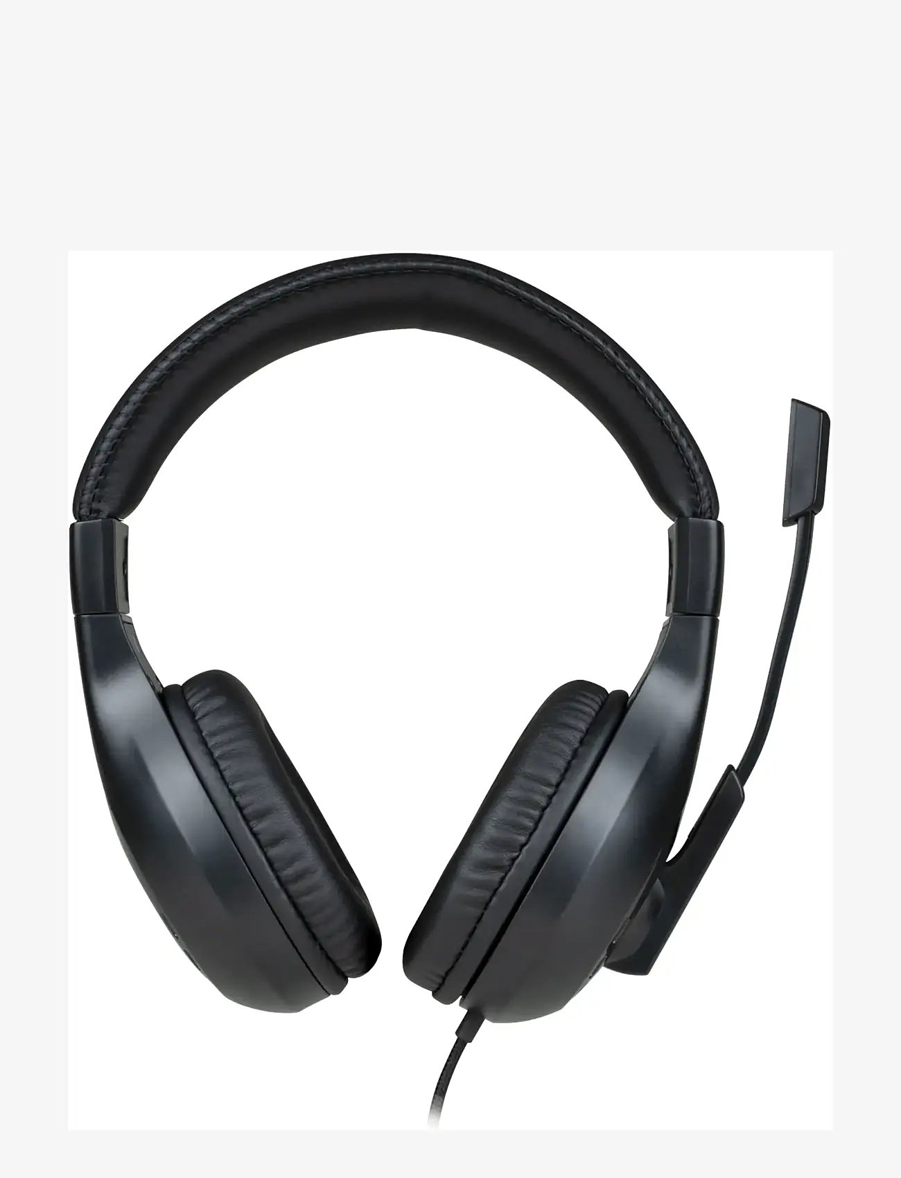 BIG BEN - WIRED STEREO HEADSET V1 BLACK - headsets - black - 3