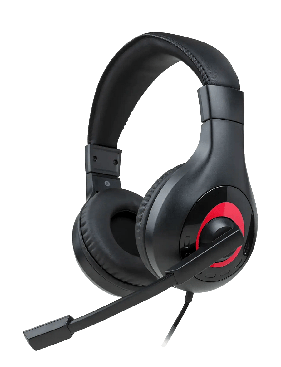 BIG BEN - WIRED STEREO HEADSET BLACK - austiņas - black - 3