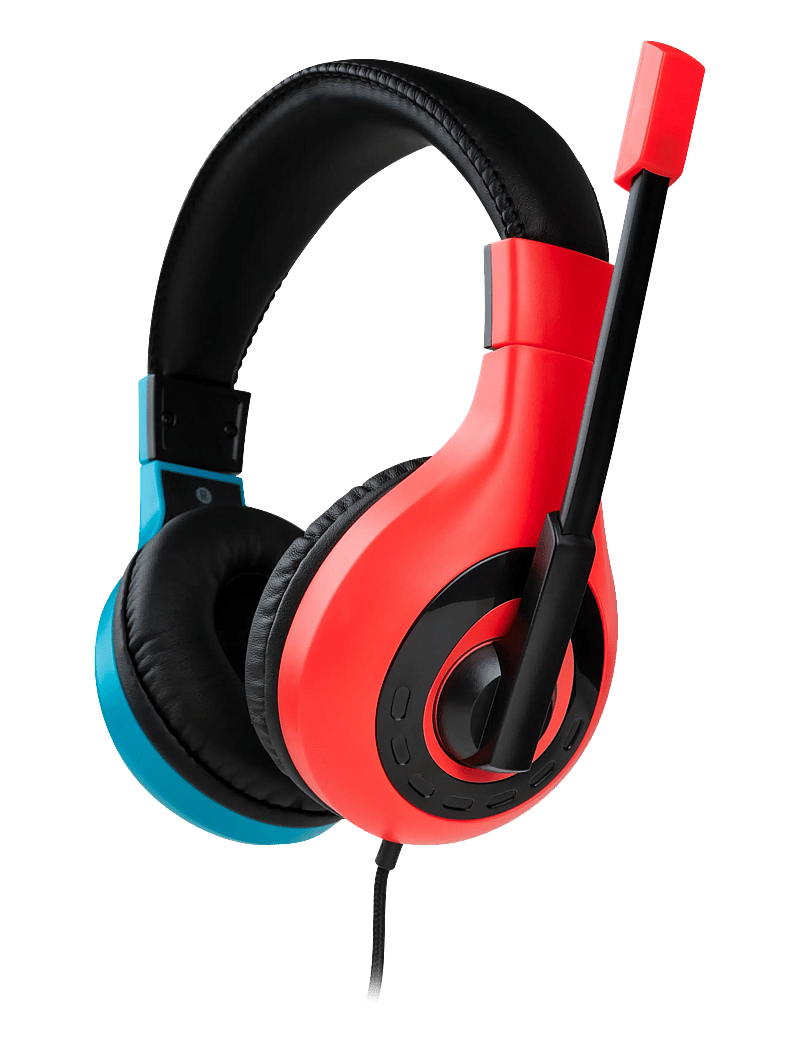 BIG BEN - WIRED STEREO HEADSET RED + BLUE - headsets - multi - 2