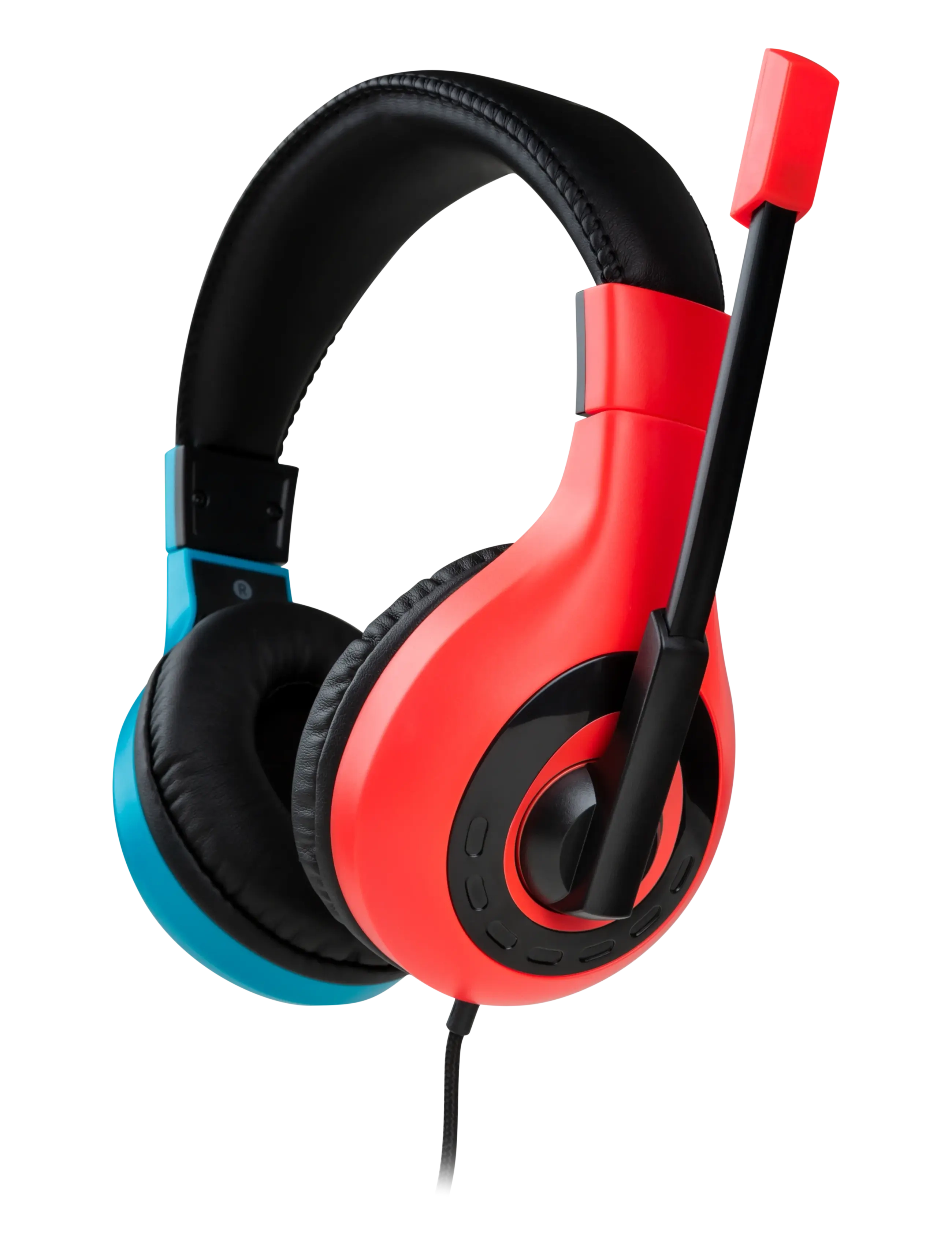 BIG BEN - WIRED STEREO HEADSET RED + BLUE - headsets - multi - 2