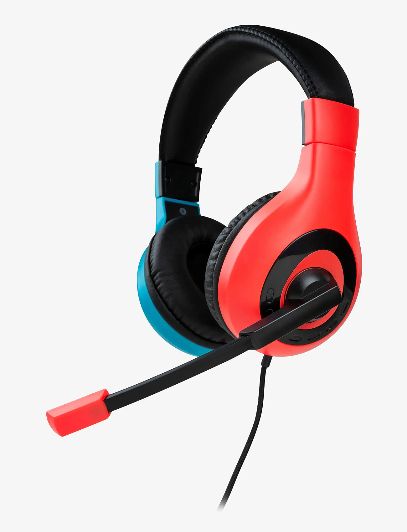 BIG BEN - WIRED STEREO HEADSET RED + BLUE - headsets - multi - 3