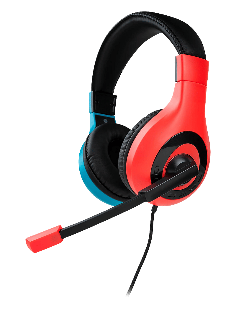 BIG BEN - WIRED STEREO HEADSET RED + BLUE - headsets - multi - 3