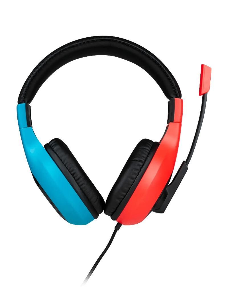 BIG BEN - WIRED STEREO HEADSET RED + BLUE - headsets - multi - 4