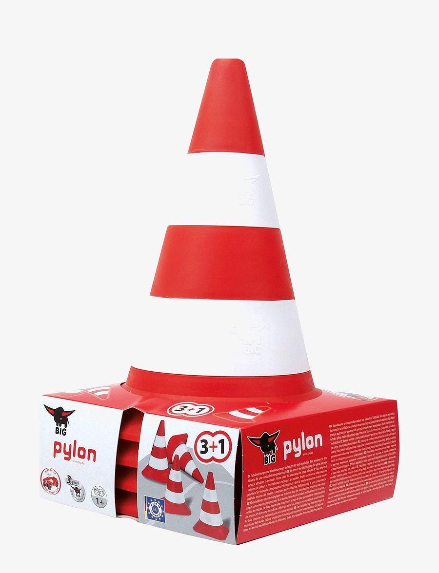 BIG - BIG Pylons, set of 4 traffic cones - orange - 2