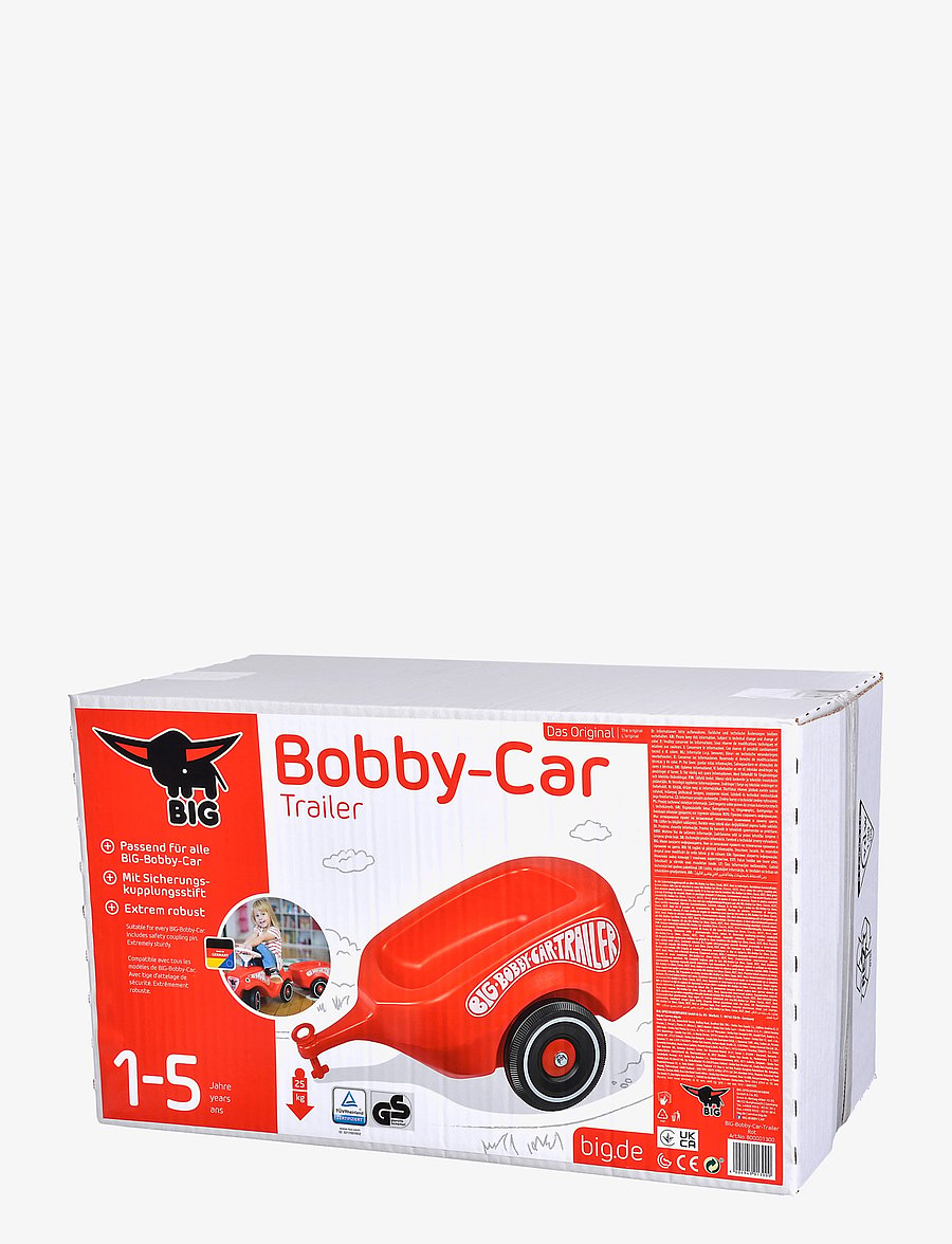BIG - BIG Bobby Car Trailer, Red - Útileikföng - red - 4