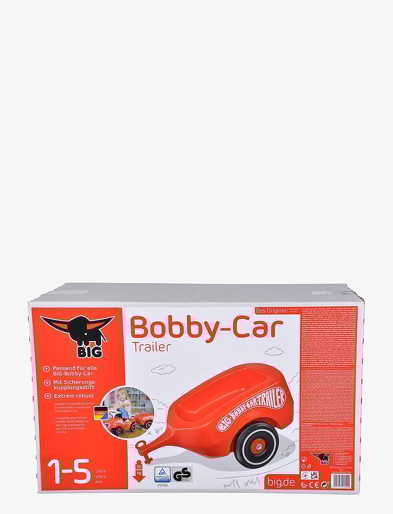BIG - BIG Bobby Car Trailer, Red - red - 5
