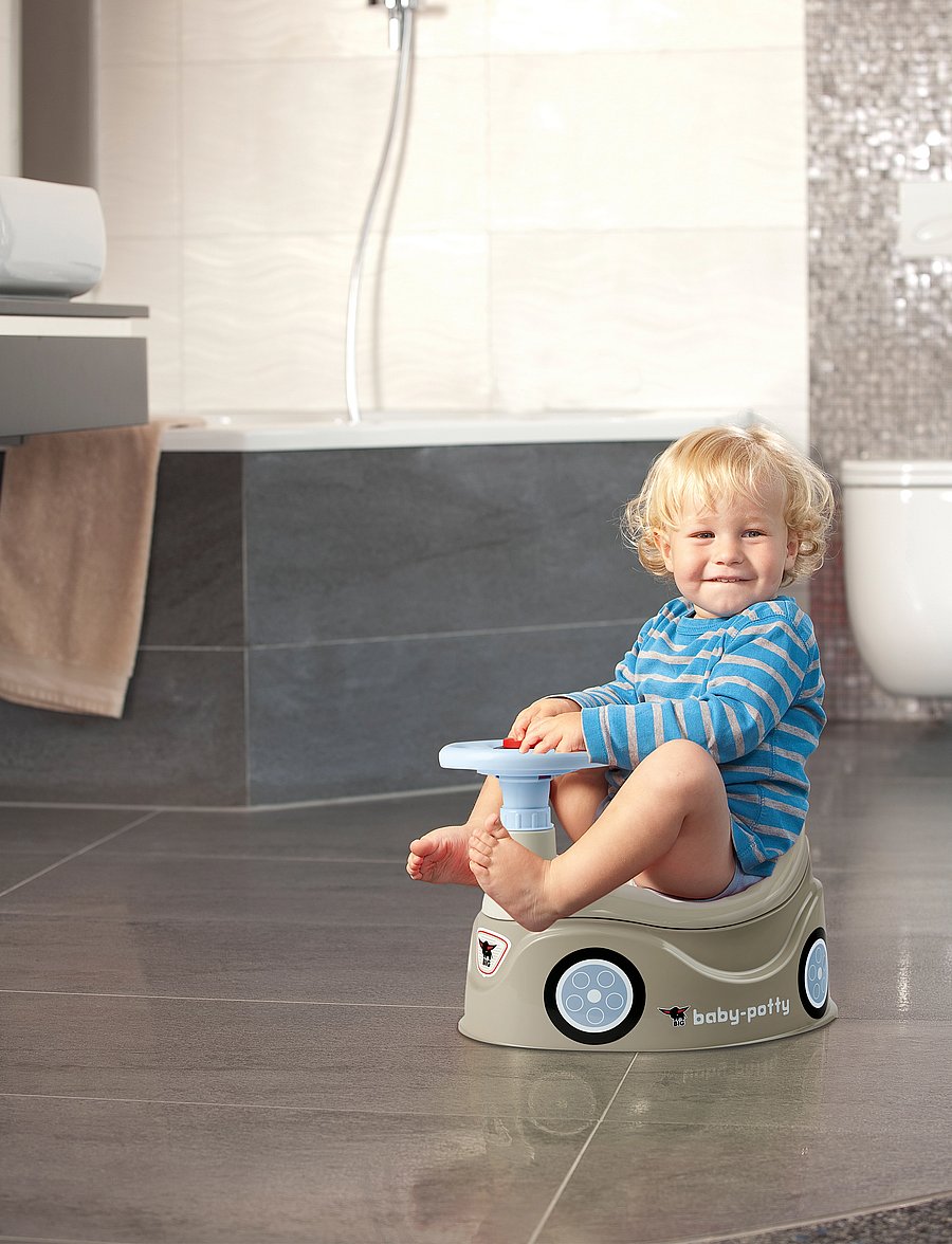 BIG - BIG Baby Potty, Grey - potjes - grey - 0