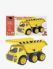 BIG - BIG Power Worker Mega Truck - vuilniswagens - yellow - 1