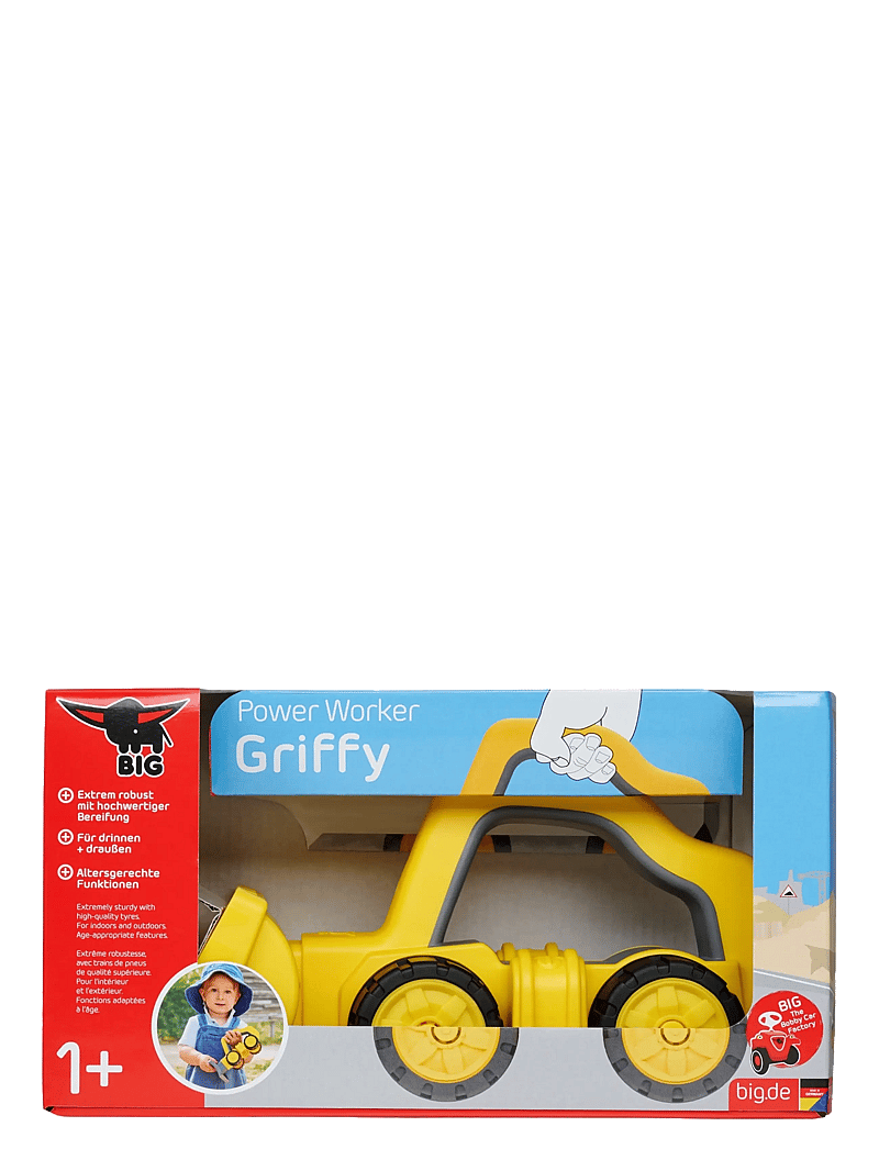BIG - BIG – Power Worker Griffy Digger - ehitusautod - yellow - 2