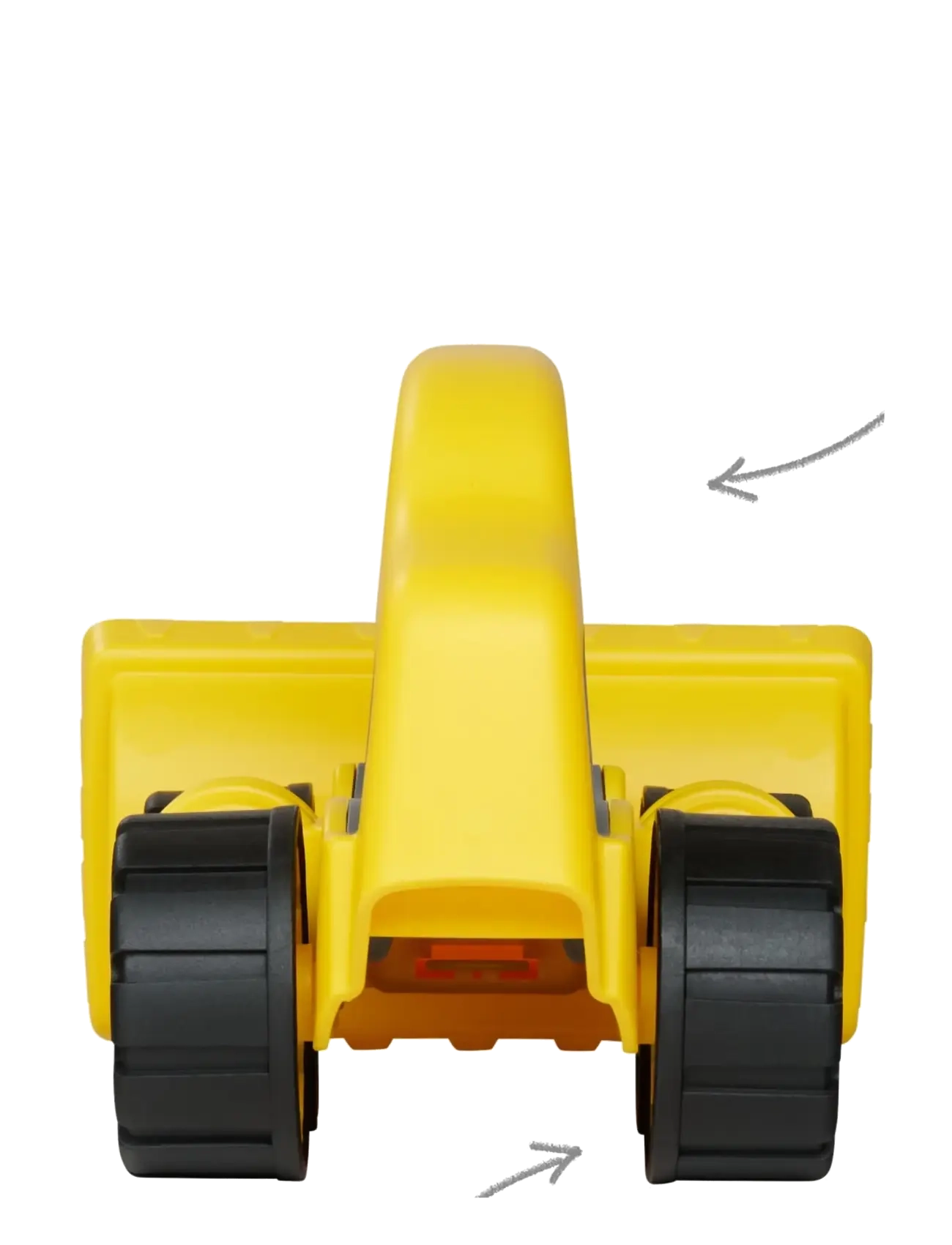 BIG - BIG – Power Worker Griffy Digger - byggekøretøjer - yellow - 4