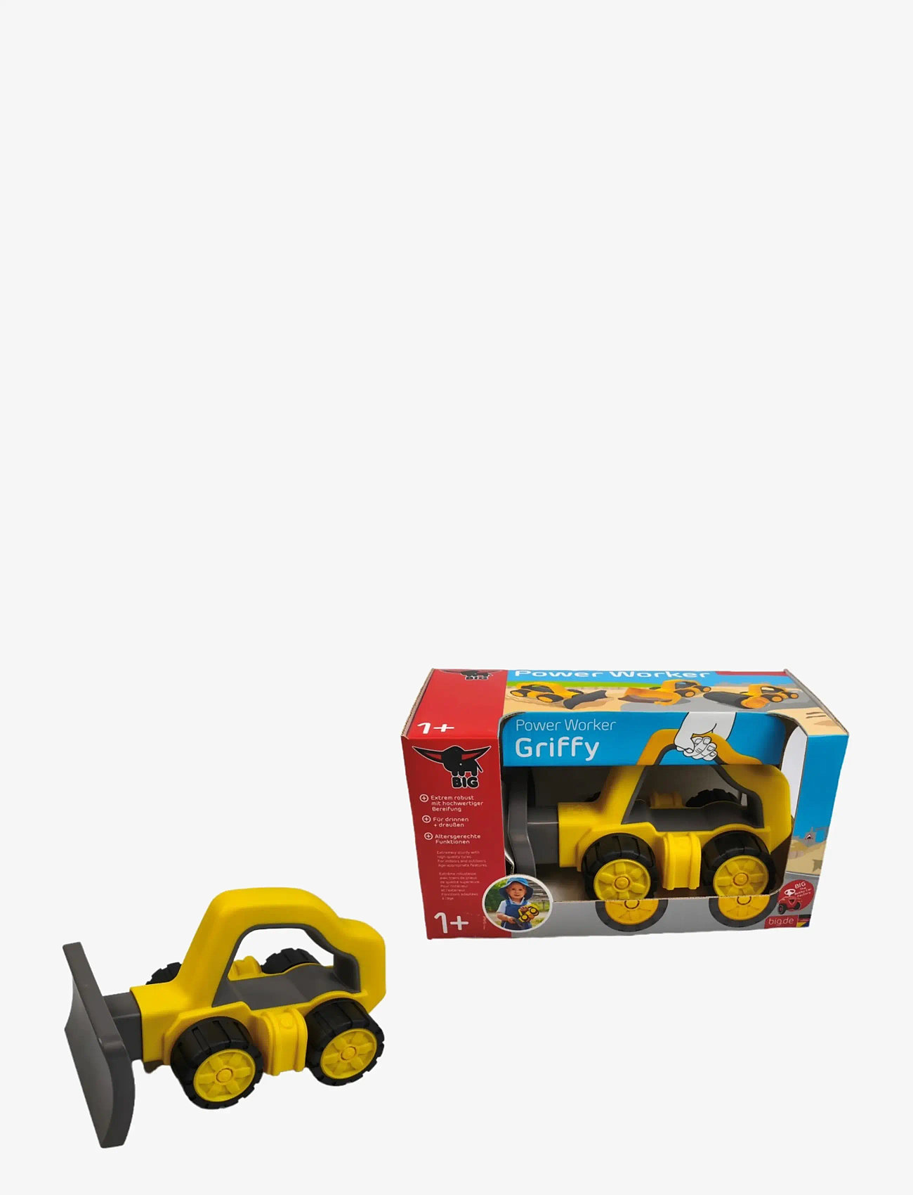 BIG - BIG – Power Worker Griffy Plow Blade - liivakasti mänguasjad - yellow - 2