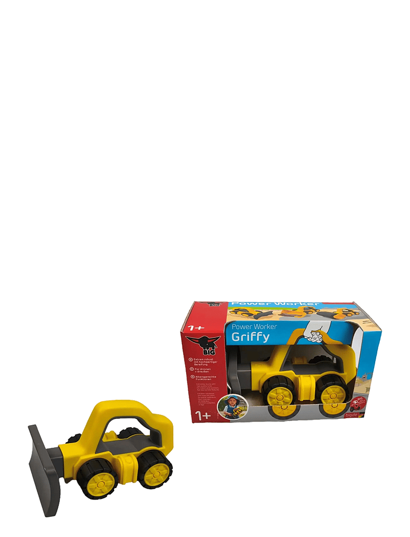 BIG - BIG – Power Worker Griffy Plow Blade - liivakasti mänguasjad - yellow - 2