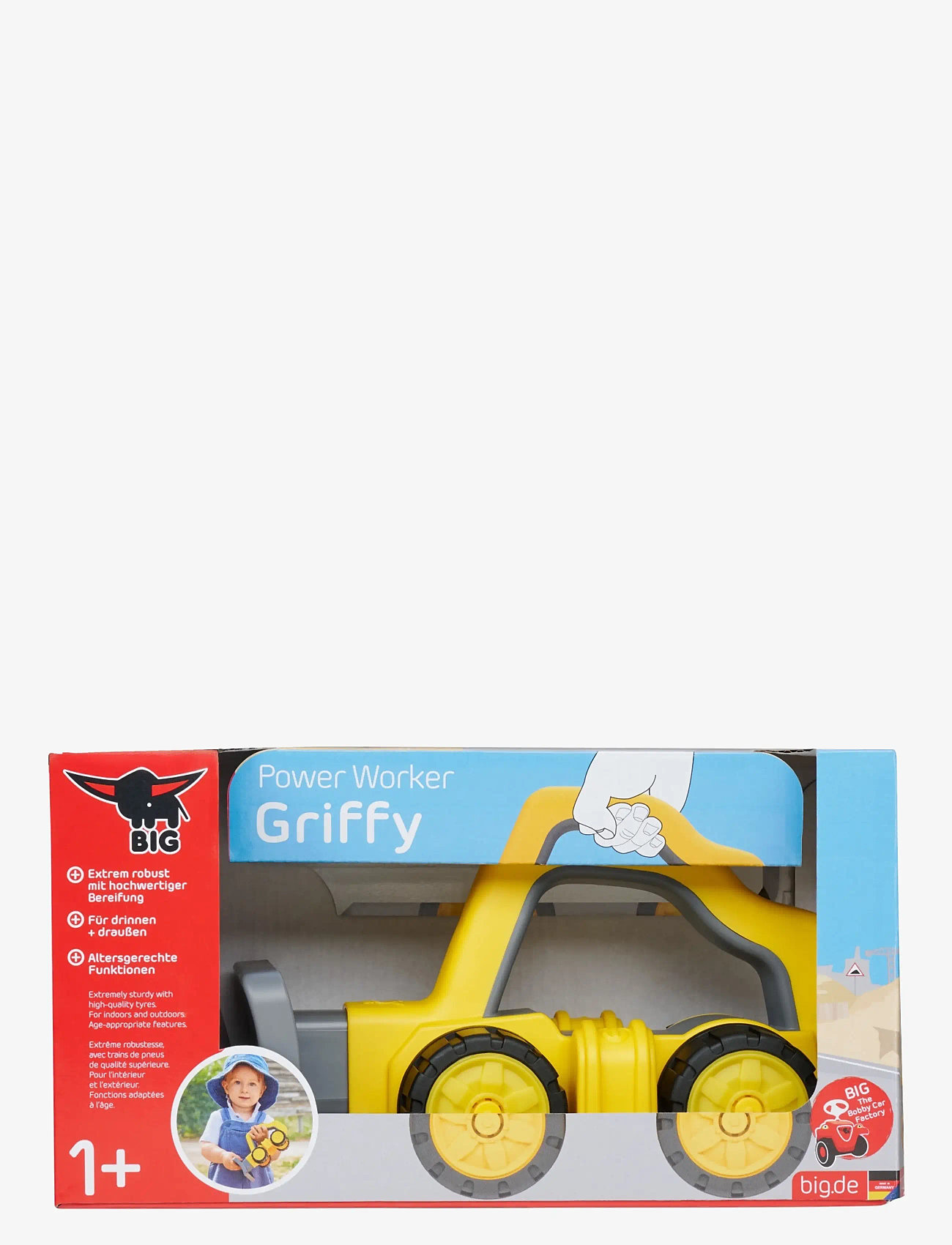 BIG - BIG – Power Worker Griffy Plow Blade - liivakasti mänguasjad - yellow - 3