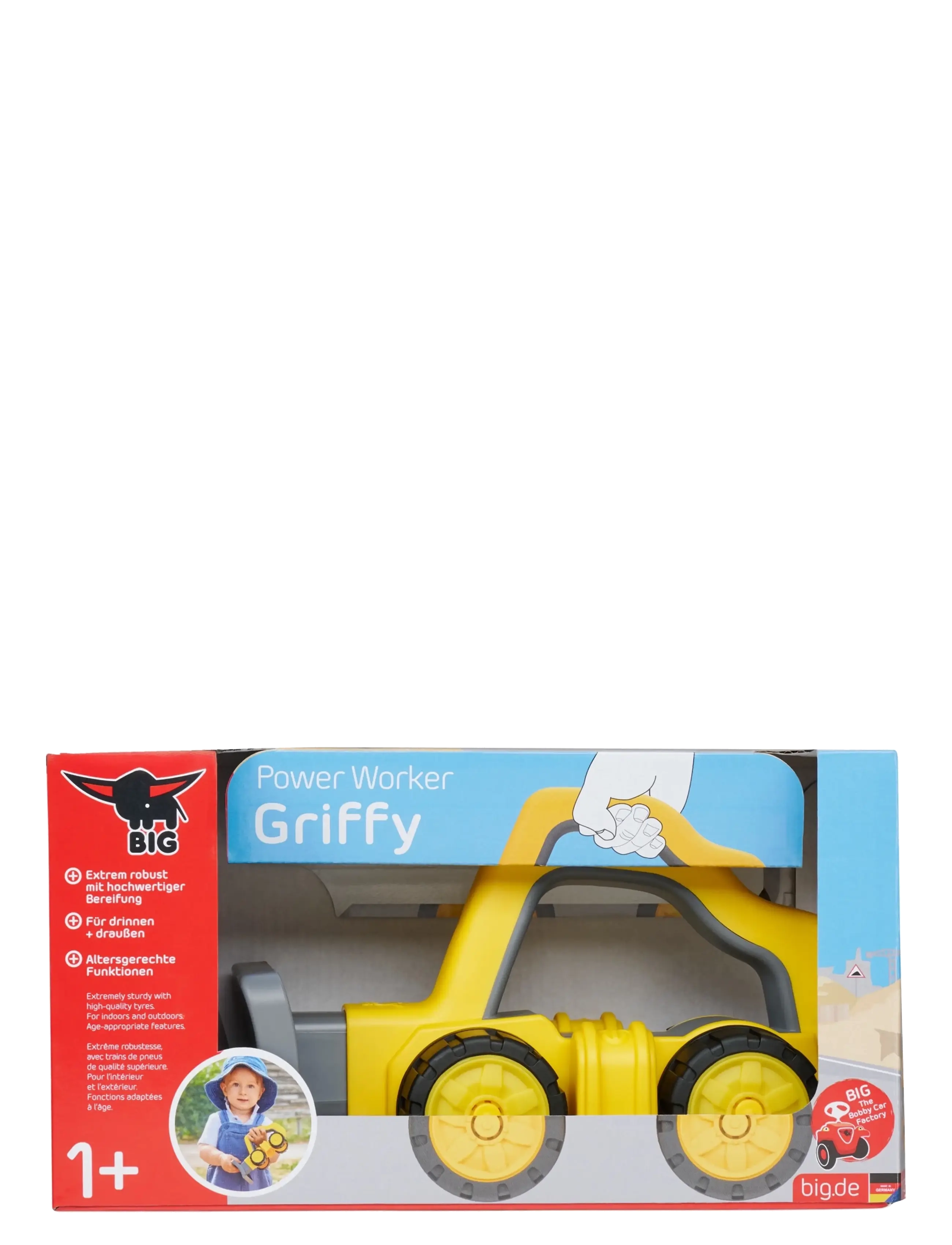 BIG - BIG – Power Worker Griffy Plow Blade - sandspielzeug - yellow - 3