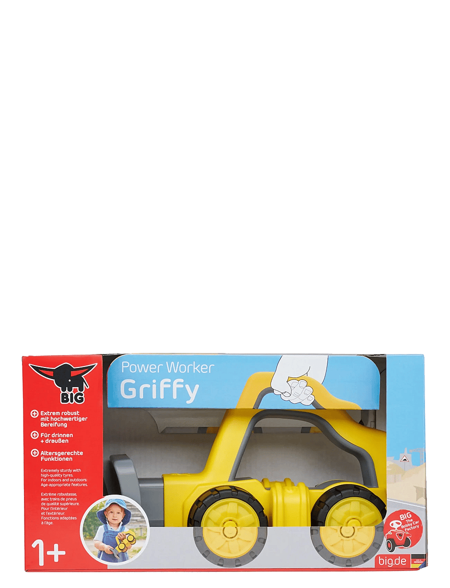 BIG - BIG – Power Worker Griffy Plow Blade - sandspielzeug - yellow - 3