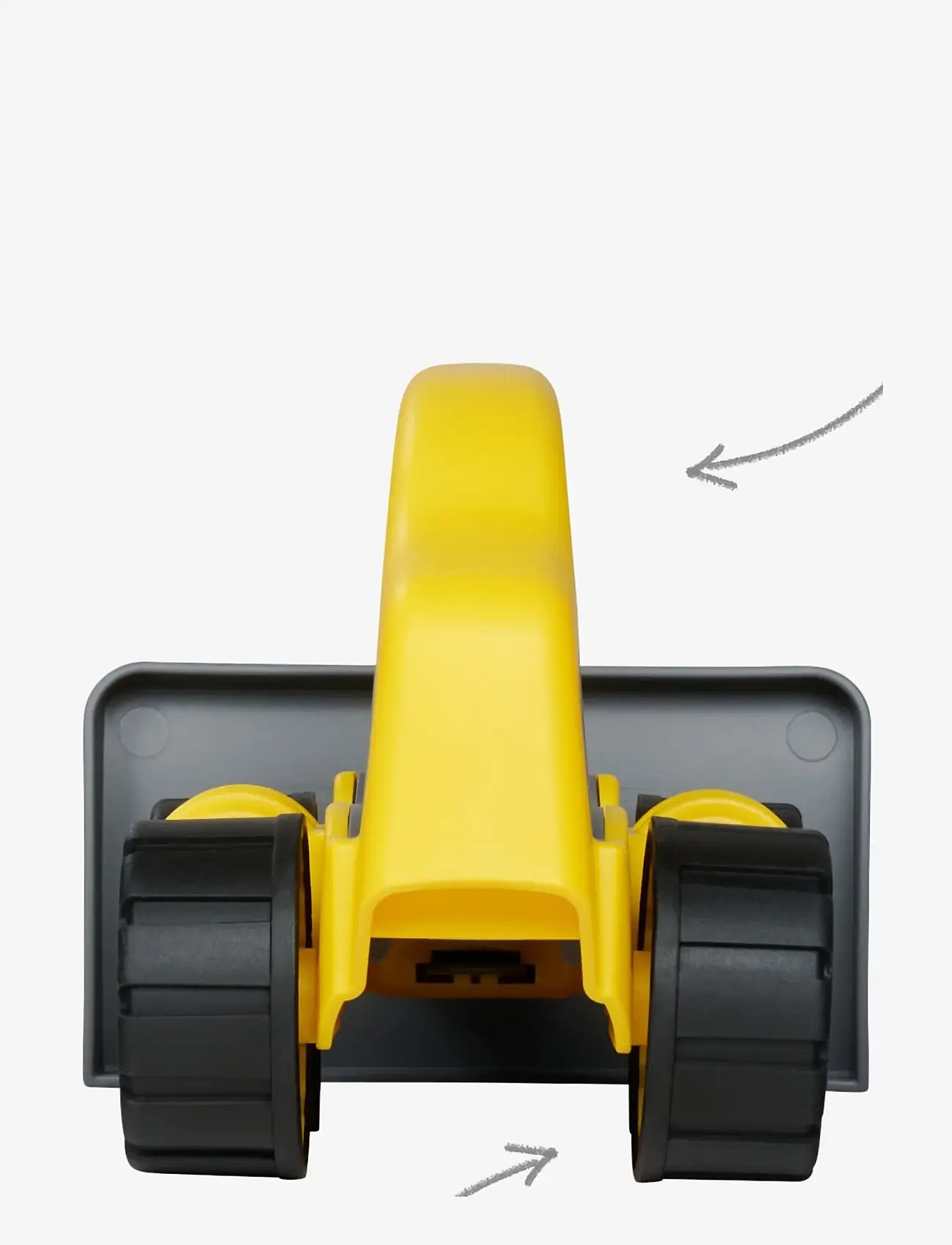 BIG - BIG – Power Worker Griffy Plow Blade - liivakasti mänguasjad - yellow - 5