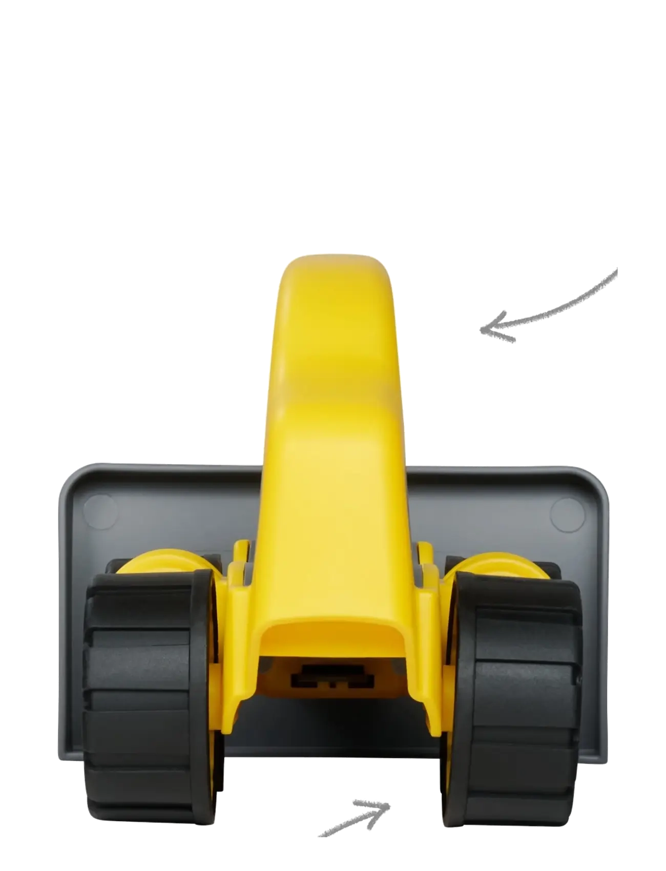 BIG - BIG – Power Worker Griffy Plow Blade - sandspielzeug - yellow - 5