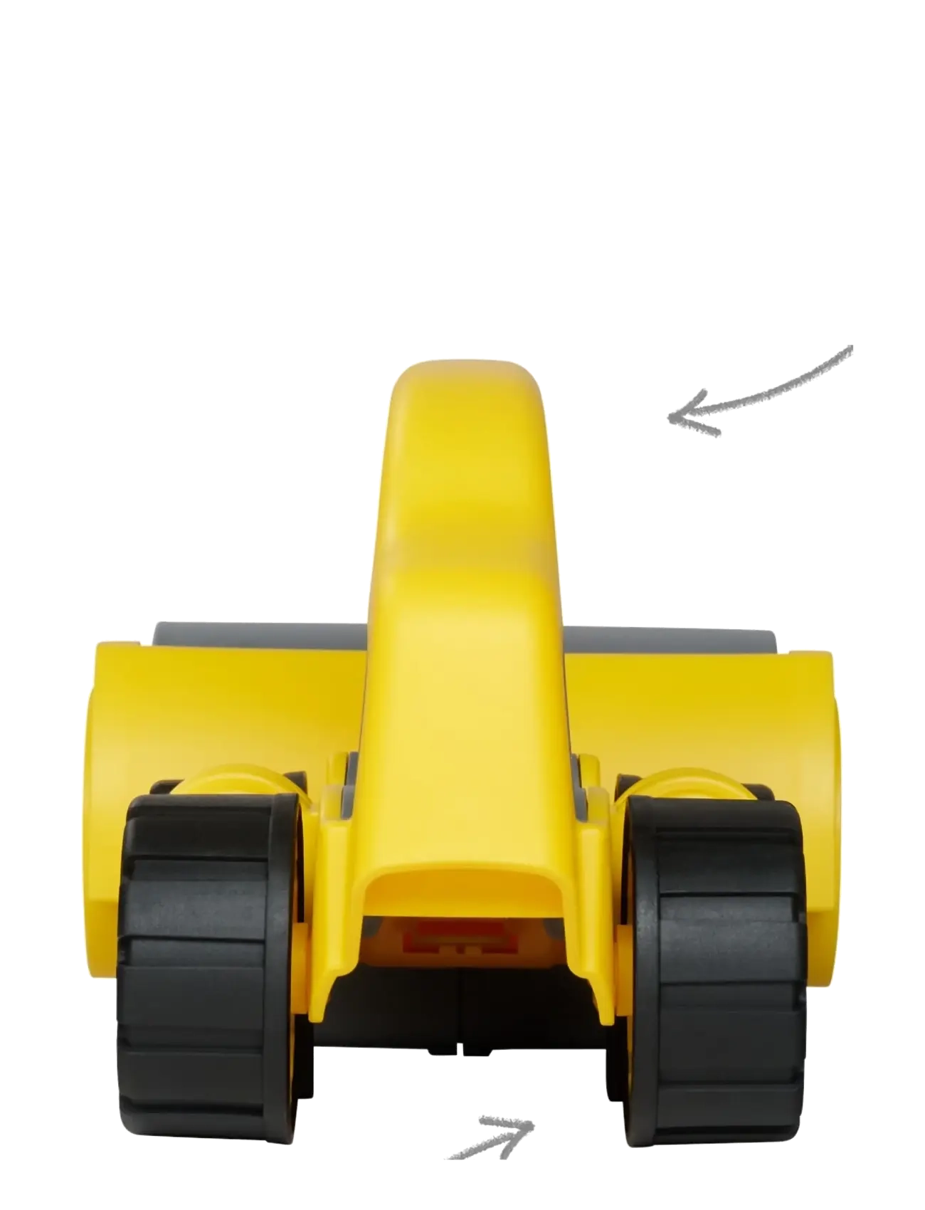BIG - BIG – Power Worker Griffy Bulldozer - sandspielzeug - yellow - 4