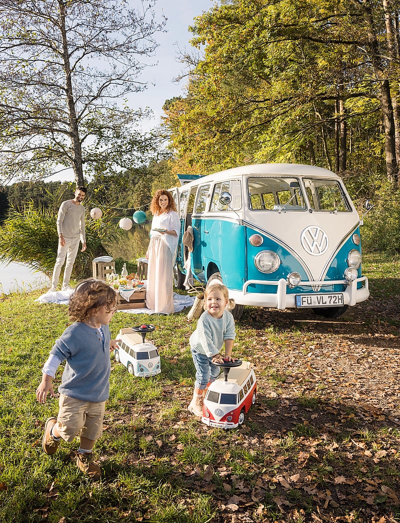 BIG - BIG Bobby Car Baby VW T1 - aufsitzspielzeug - red - 0